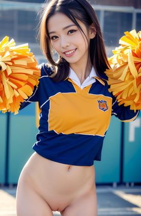 AI　　チアガールズ人妻　無修正 