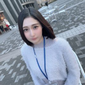 初撮影・顔出し！！3日間限定！！美しい瞳で世の男を誘惑する商社勤めの上品美乳プリ尻キャリアOL・・・セクシーな容姿とは裏腹に下品極まりない姿を晒し2回連続生中出し！！