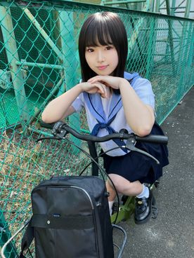 【個人撮影】チャリ通のひなたちゃんとの割り切り映像_セーラー服が超絶似合う可愛らしいオマ◯コちゃんに種付けSEX FC2-PPV-4088903