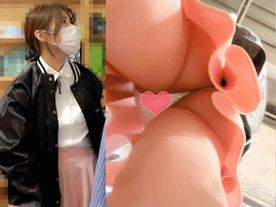 [2 people] God angle! Encounter a national treasure class no bra girl! Almost exposed due to the perfect bite ♡ in general store [Panchira/chest flicker]