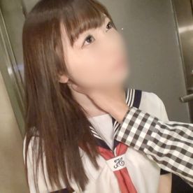 【素人／個撮】21歳SS級ルックス…茶髪ロングヘアのコンカフェ嬢。制服コスが激萌え／ピンク色ドMマ●コを激ピス中出しセックス。 FC2-PPV-4610211