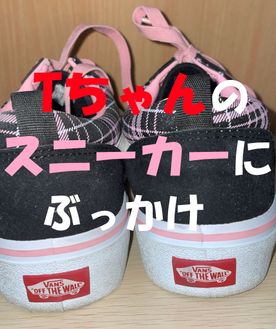作品No.1【靴****】TちゃんのVANSスニーカーに****