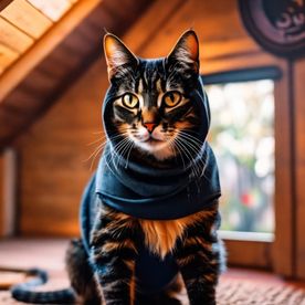 猫コスプレシリーズ　影の戦士：忍者コスプレ猫写真集