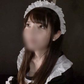 【素人／個撮】21歳黒髪ツインテールの爆美女メイド服JD。柔らか色白美巨乳おっぱい揺らして淫れるハメ撮りセックス。 FC2-PPV-4513122