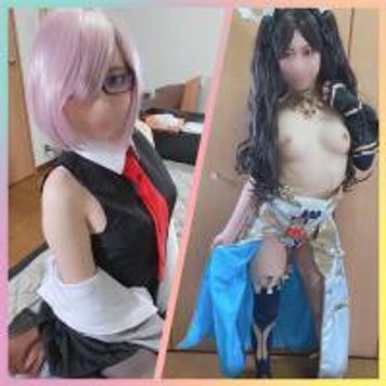FC2 PPV 1452685 独占販売筆おろし・パイズリ・5人中出し※完全顔出し/FGOマ〇ュ＆イシュ〇ルWコス!モデル系美女との初コスプレセックス×童貞くん大量中出しで理想のリアル卒業おめでとうございます