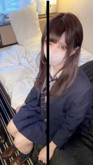 FC2 PPV 2443881 【個撮】都立バレー部③色白スレンダー巨乳美形３　モ●ル活動自粛の副業中出しセックス