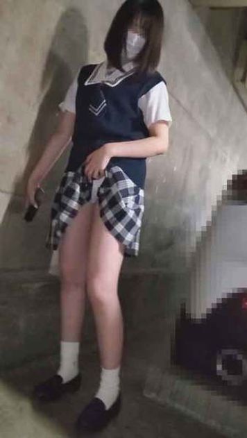FC2 PPV 2968096 【週末限定】私立女子校黒髪美少女③学校の近くに迎えに行き駐車場でプチ露出・ホテルで挿入