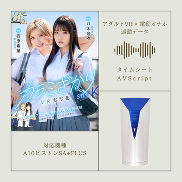 《アダルトVR×電動オナホ連動データ》【独占】【新作】【VR】カラミざかり SIDE:K VR実写化 原作/桂あいり シリーズ累計販売数500万部突破 伝説の青春同人マンガの世界へ 石原希望 八木奈々