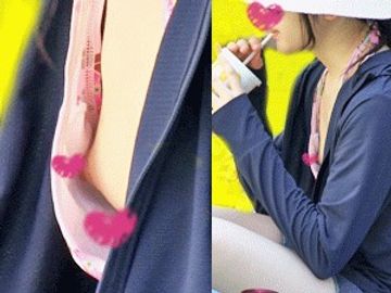 おっぱい狙いました。　まだまだこれから。****発育途上おっぱい！　レビュー特典有
