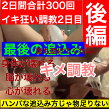 FC2 PPV 1215100 ［極限のキメ狂い 2日間で合計300回イキ 最高傑作 セクロスの本気 ］セクロス先生のキメちゃん連続絶頂変態調教日記 2日間合計300回イキ狂い調教2日目後編