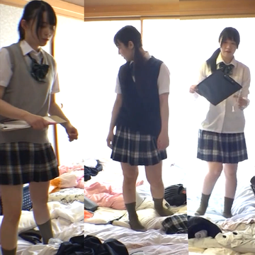 【素人投稿】女だけの空間で油断しきった女たち(お風呂・大部屋での着替え映像など♥)２