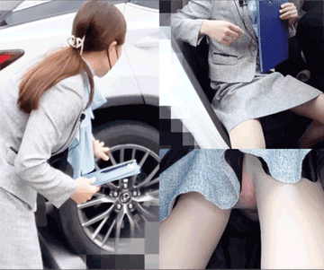 可愛すぎるディーラーのおねーさん　ドアップぷりケツ＆ピンク乳首の最高美乳