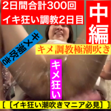 FC2 PPV 1214923 ［極限のキメ狂い 2日間で合計300回イキ 最高傑作 セクロスの本気 ］セクロス先生のキメちゃん連続絶頂変態調教日記 2日間合計300回イキ狂い調教2日目中編
