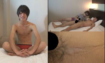 **大学1年生！ノンケボーイが変態ゲイ相手にザーメンが激噴出【ノンケ】【素人】【個人撮影】