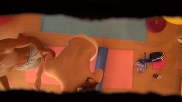 【**】　㊙動画！!ホットヨガ教室の変態講師が…-2　【****】