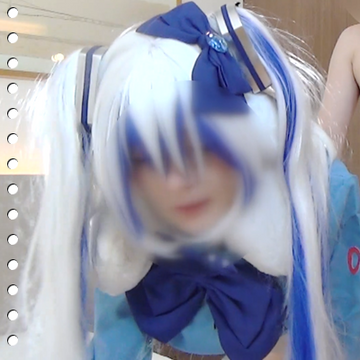 ミクレイヤー生ハメ調教3+ 雪ミクさんにあっへぇピースさせてきました!【個人撮影】