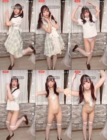 FC2 PPV 3172871 脱ぎ脱ぎTikTok(アイドル衣装)(5個/1分24秒)