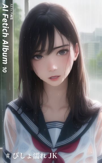 AI Fetich Album #10 びしょ濡れ**【AIグラビア写真集】