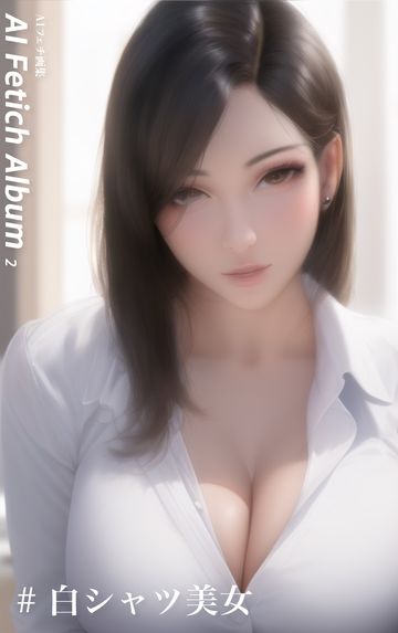 AI Fetich Album #2 白シャツ美女