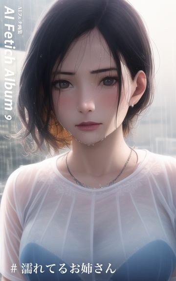 AI Fetich Album #9 濡れてるお*さん【AIグラビア写真集】