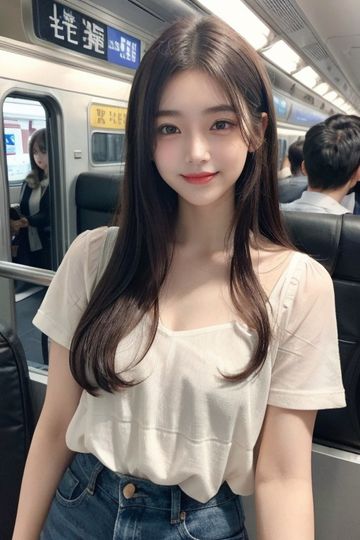AI美女「貸し切り露天風呂」
