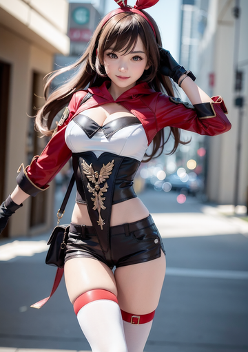 【AI美女】ヌード写真集 ア〇バー風衣装【コスプレ】