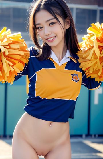チアリーダー風AI美女写真集part2