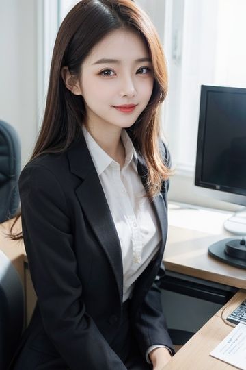 AI美女「オフィスレディー」