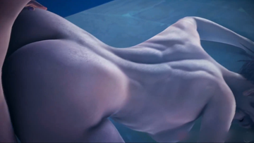 【無】3D animation★褐色肌女性と汗だくSEX/Deep sex with a dark-skinned woman