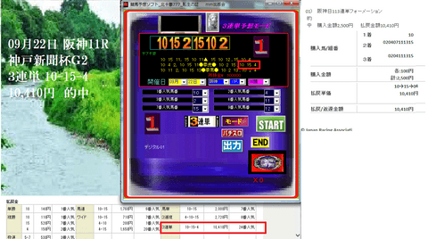 ★「競馬予想ソフト_北十拳777_転生の証」