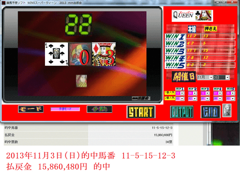 競馬ソフト『 WIN5予想ソフト スーパークィーン 』
