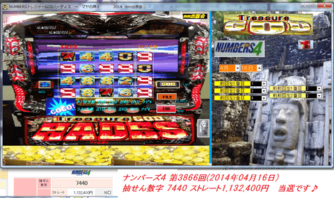 『 NUMBERSトレジャーＧＯＤハーディス』～マヤの神々
