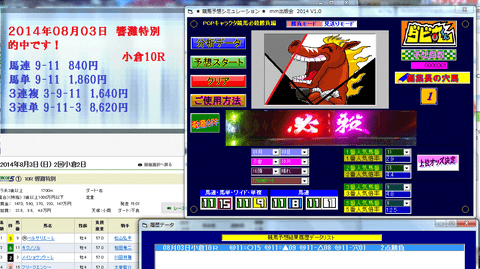 『PCPキャラクタ競馬必殺勝負編』ソフト