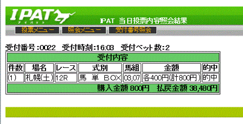 『PCP馬券横綱物語2014』