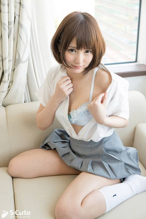 Mihono #2 制服乱して感じる姿がエロカワすぎるH
