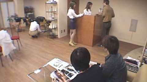こんな美容室あったら楽しい？？頭もすっきりシモもスッキリ♪ヌキまくられる淫猥美容室♪その①