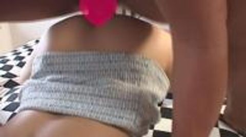 (^^)まだイった事無いと言うアヒル口の人妻にテクニシャン♂をあてがって初アナルファックを・・・【ウブ♀vsテクニシャン巨根♂】