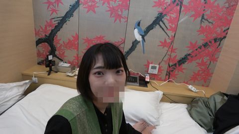 無）名◯屋で見つけた陥没乳首のショートカットお*さん　手マンで潮吹きしたからご褒美に中出し　０２６
