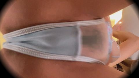【特典おまけ動画付】美しい58㎝神クビレ Hカップ爆乳ヤン**グラドルちゃんの生着替え