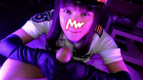 【サテングローブ】美人痴女のサテングローブ手コキ！亀頭責めを中心に寸止めされまくってM男が大量射精... 寸止め地獄#56【寸止め6回】
