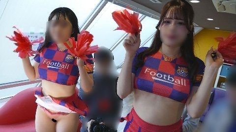 チア・ファンイベ！突風に負けずファンサ満載ポージング！エースの白いアンスコ撮られてしまう！05「元新体操国体選手の超絶ハミマン＆透けパン」