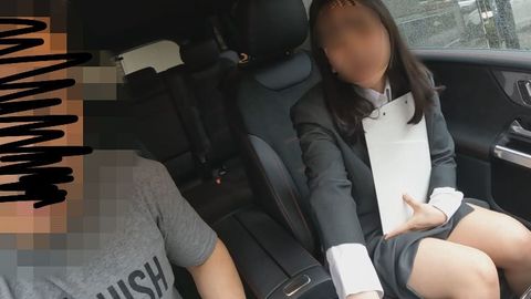 指定自動車教習所女性教官ハミマン挑発で路上教習02「射精で合格点をあげる女」