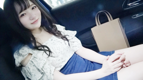 癒し系J大心理学部19歳。おもちゃを挿れたまま車内淫行。敏感美女に大量中出し。