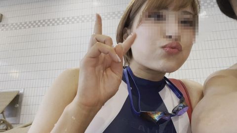【4K高画質】【7/31で販売終了】アスリートのプライベートSEX映像。競泳水着の日焼け跡がたまらない！性欲旺盛・中出し・セクシー・快活【おまけはおかわりSEX＋1】
