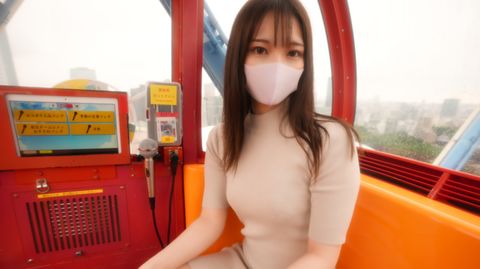 超問題！！観●車シーン搭載バージョン！！本物の『準ミスキャンパス』FC２に再降臨！！、あの正真正銘の有名大学の本物の『準ミスキャンパス』に、観覧車でディープ＆フェラ、、、超絶綺麗な顔立ちは必見、中出し
