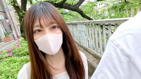 超イイ女！！超絶美形の美容師が完全顔出しで、完全初撮影！！！２１才の超イイ女の**美容師を野外露出で１m横歩行者いるのに真っ裸SEX、個撮４８７人目
