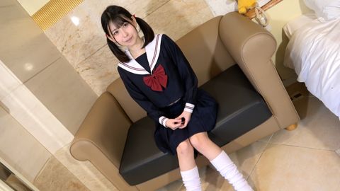 第３弾、スレンダー巨乳黒髪、やよいちゃん。ツインテール、セーラー服コスプレで、天然パイパン中出しセックスハメ撮り動画、レビュー特典で無修正