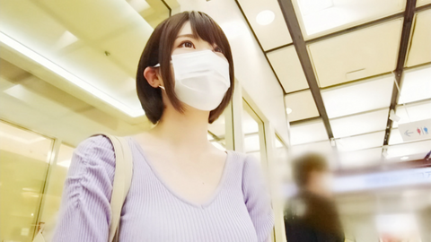 【NTR】彼氏と冷め気味のGカップ巨乳ペットショップ美人店員に口内射精・大量中出し