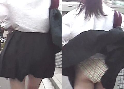 強風パンチラハプニング烈伝★画質向上EDITION　01