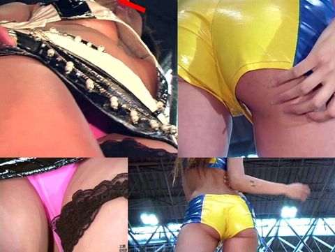 鬼ローアングル01「下乳チラまでエグる執念アングル」